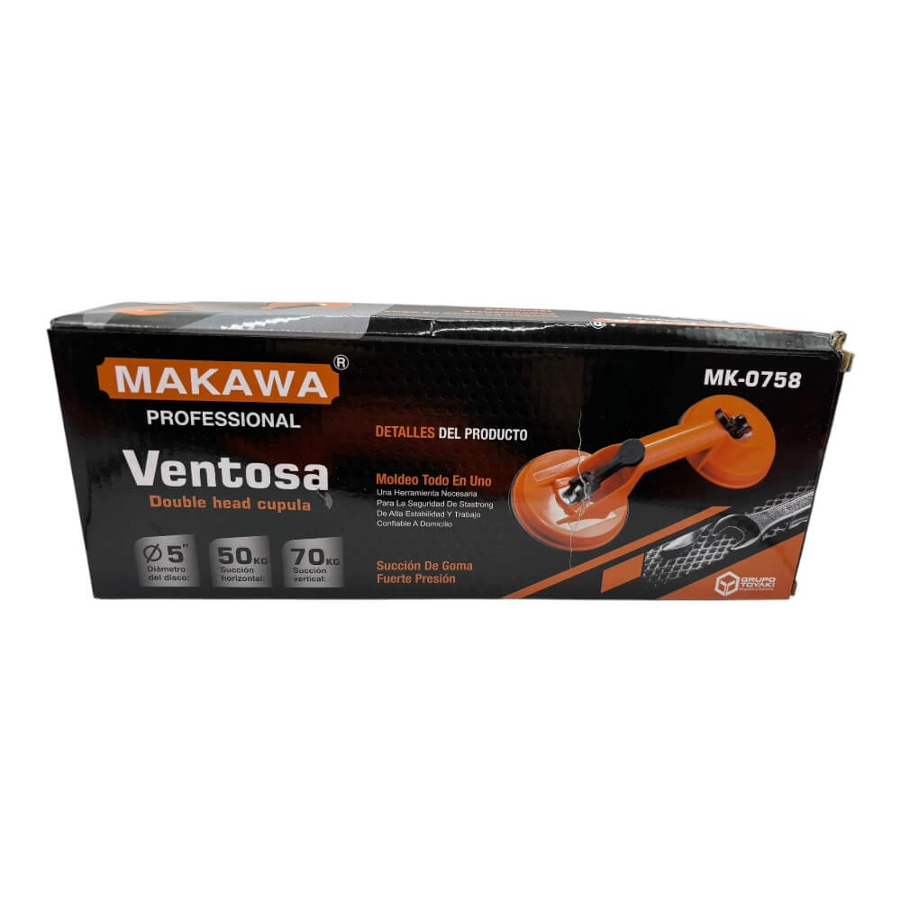 Ventosa Para Vidrio 2 copas 5