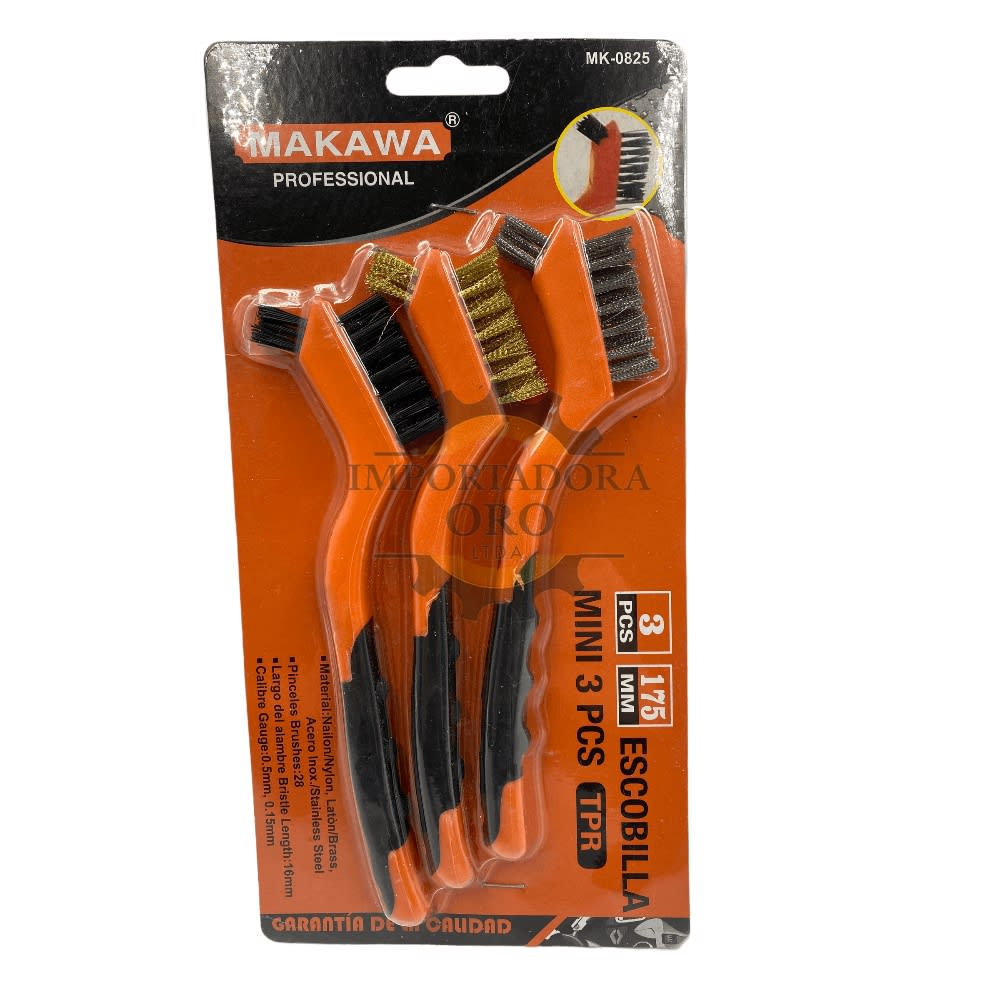 Juego escobilla mini 3 piezas Mk0825 0