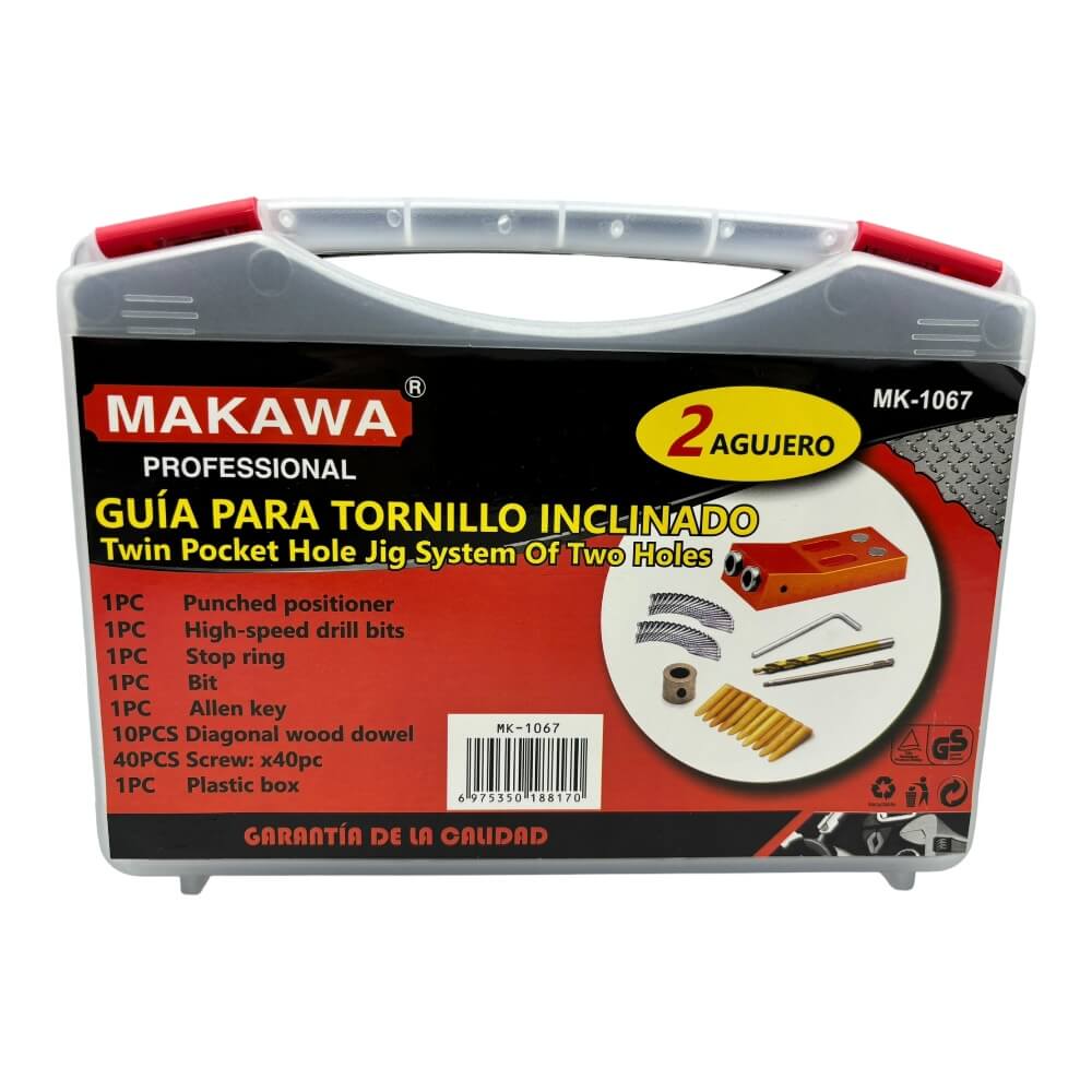 Guia Para Tornillo Inclinado 2 Agujero Mk10674