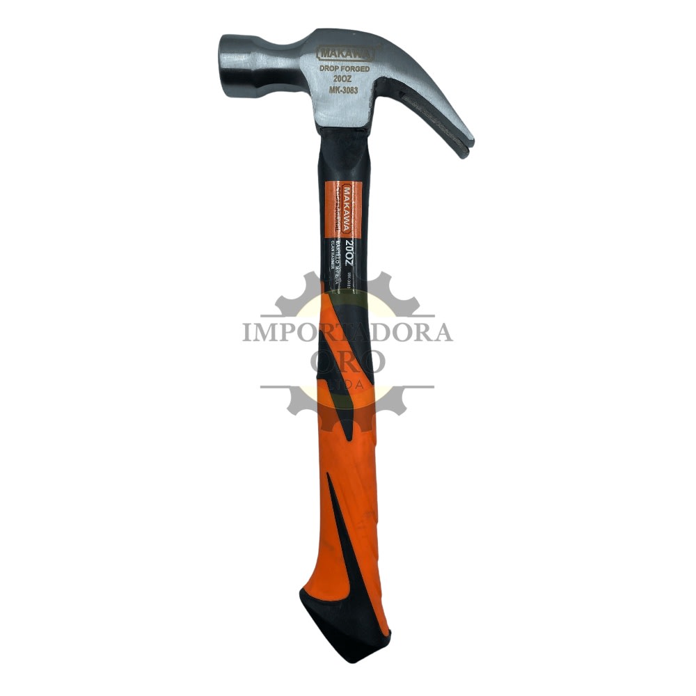 Martillo mango fibra 20oz Mk3083 0