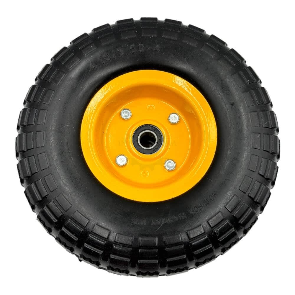 Rueda Maciza 350-4 amarilla  R3504AE3