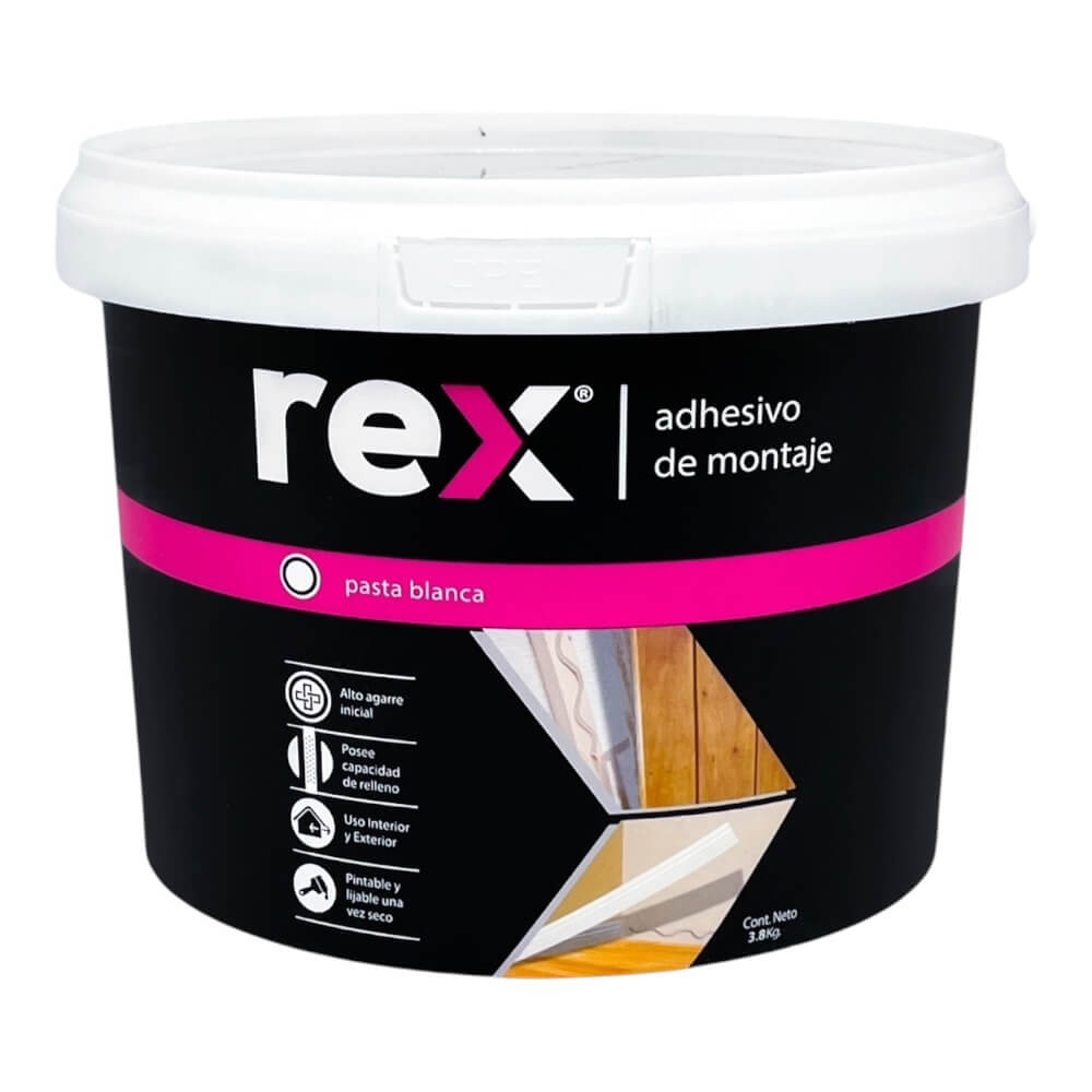 Adhesivo Montaje 3.8kg REX30330 0