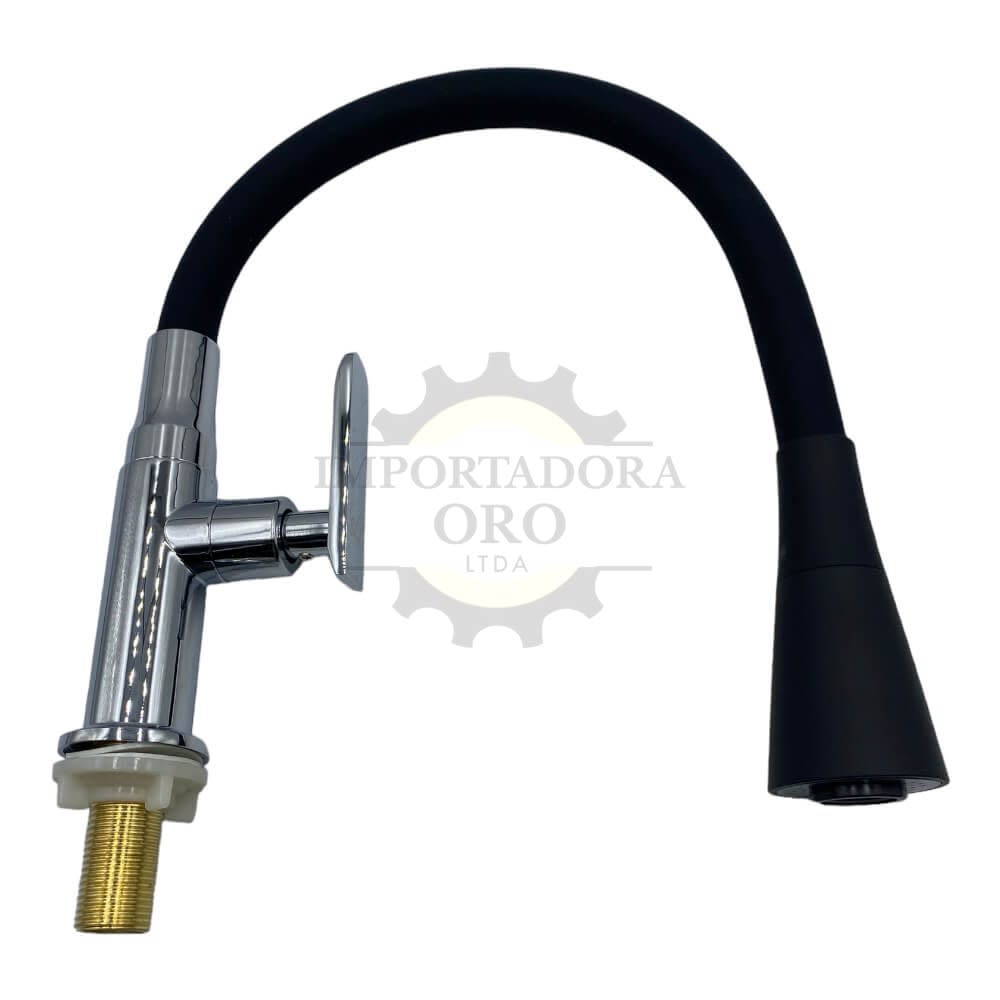 Llave lavaplato cuello flexible s1433
