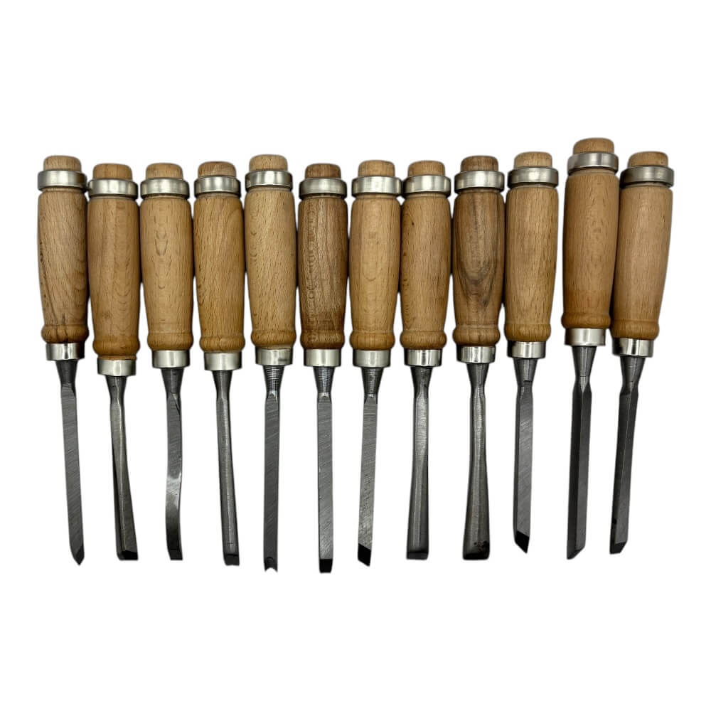 Set de Cinceles Para tallar Madera 12pcs TA10142