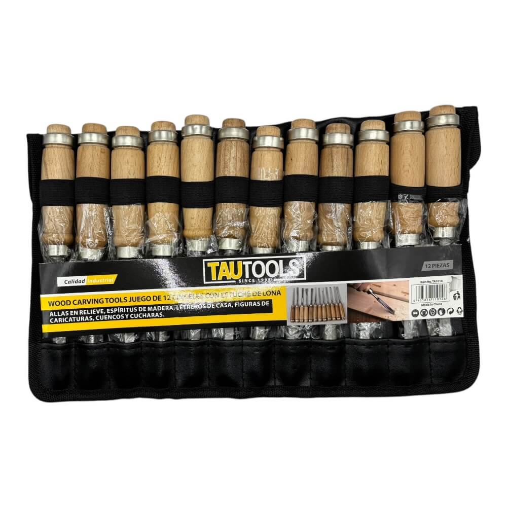 Set de Cinceles Para tallar Madera 12pcs TA10143