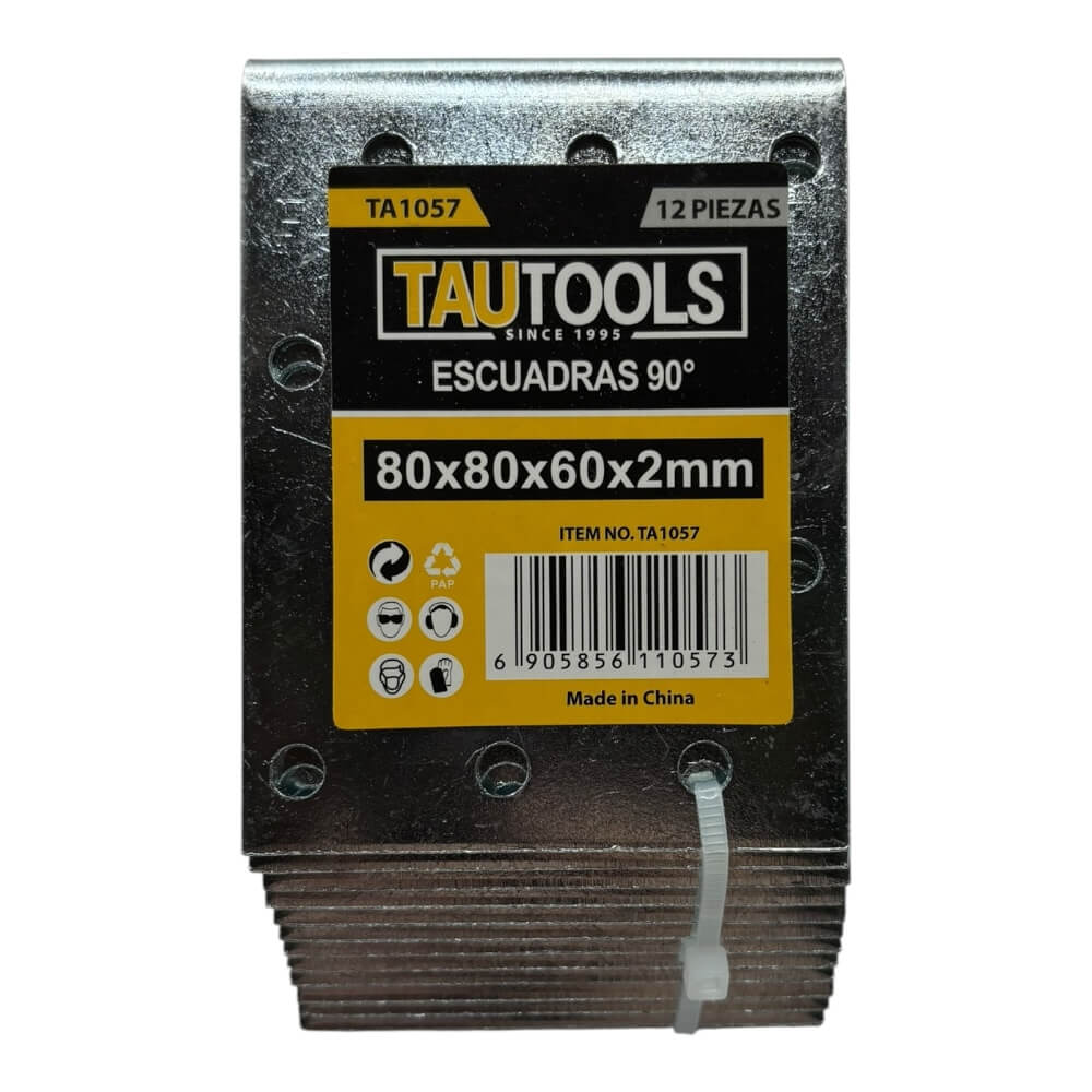 Escuadra 80x80x2mm TA10572