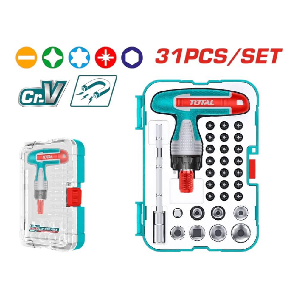 Juego destornillador T 31pcs TACSD30316 0