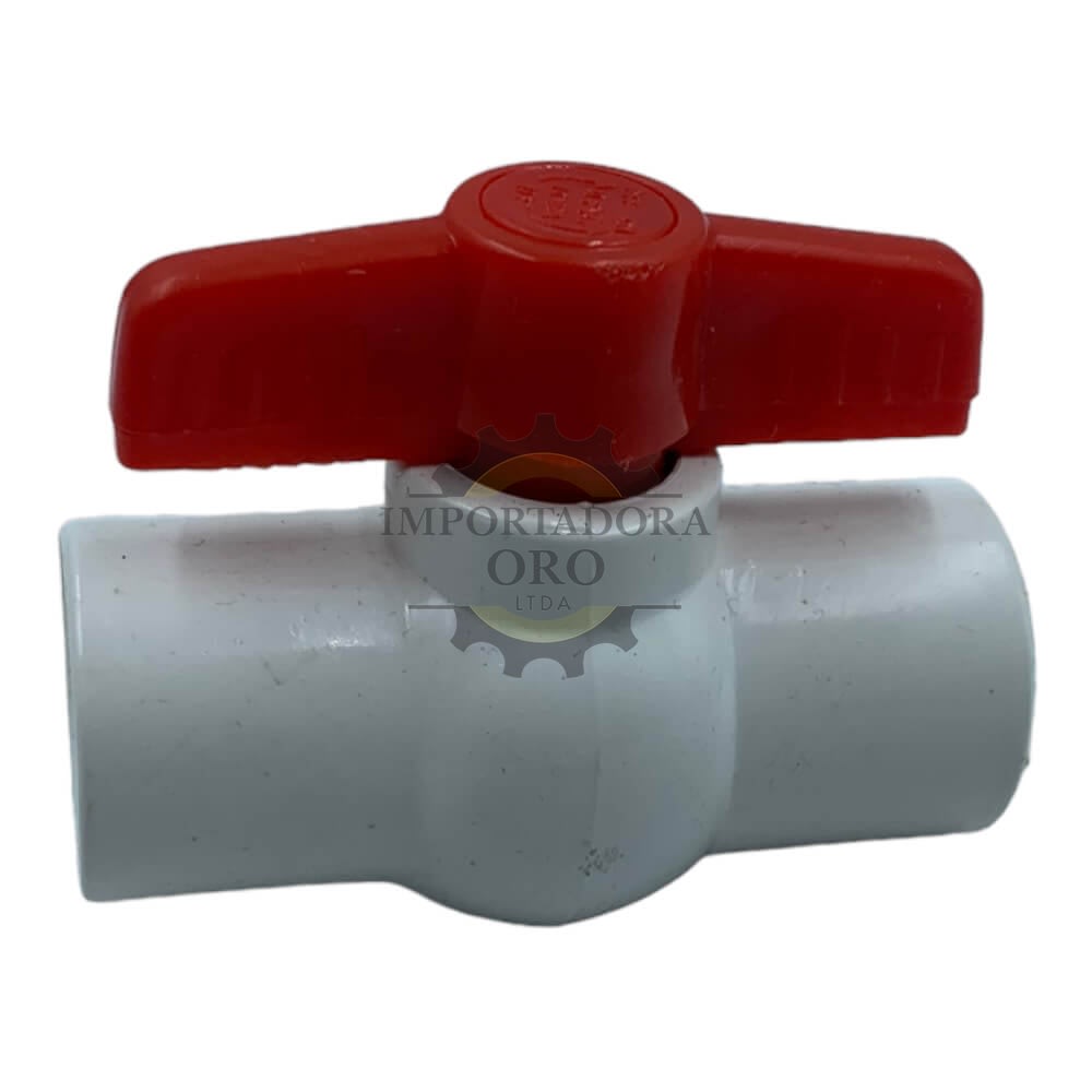 Llave paso PVC 1/2