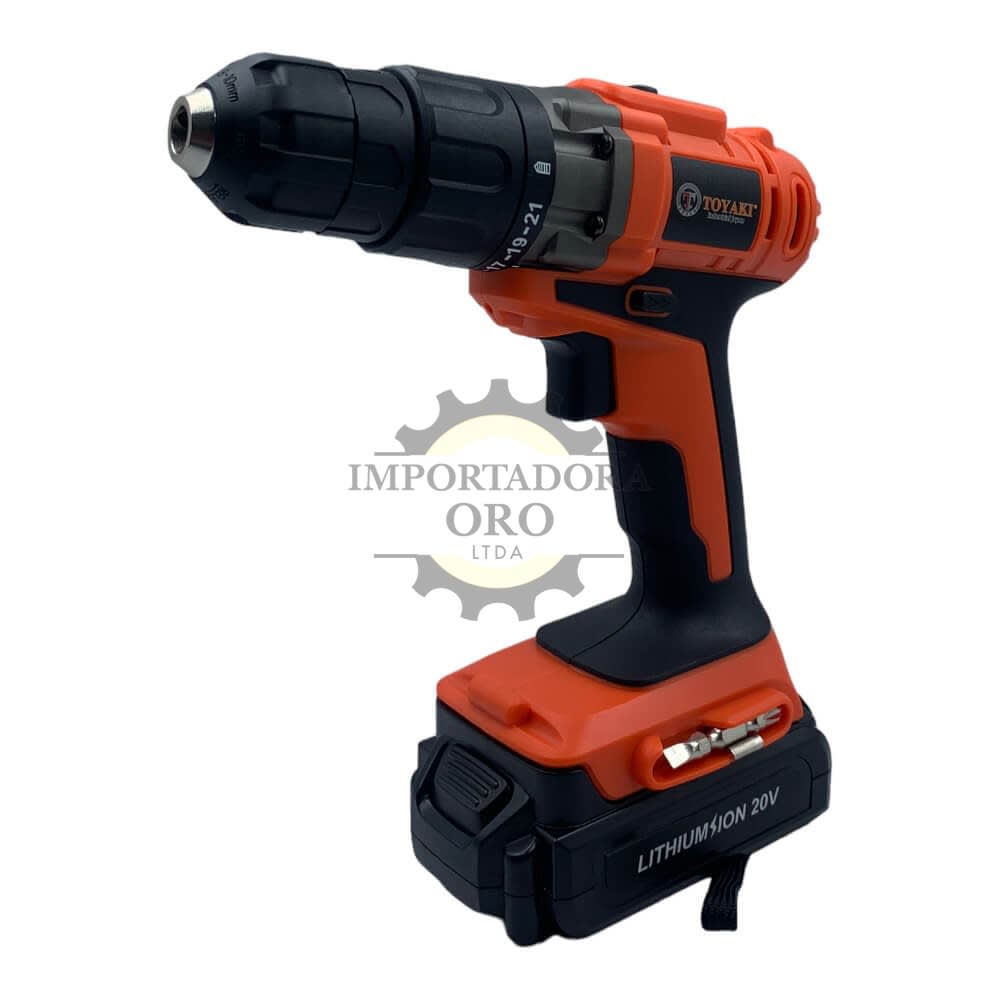 Taladro Inalambrico 20 Volts 2 Baterias Tk8273