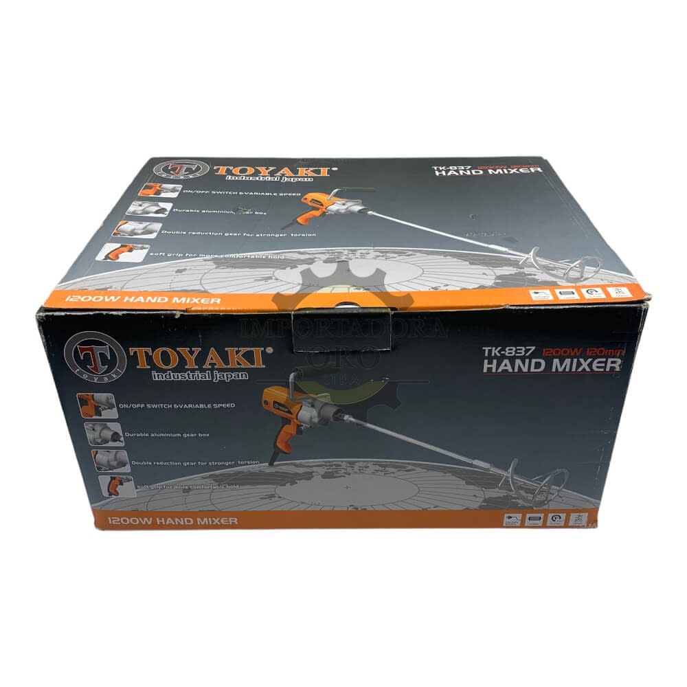 Mezclador Revolvedor Pintura De Mano 1200w Tk837 0