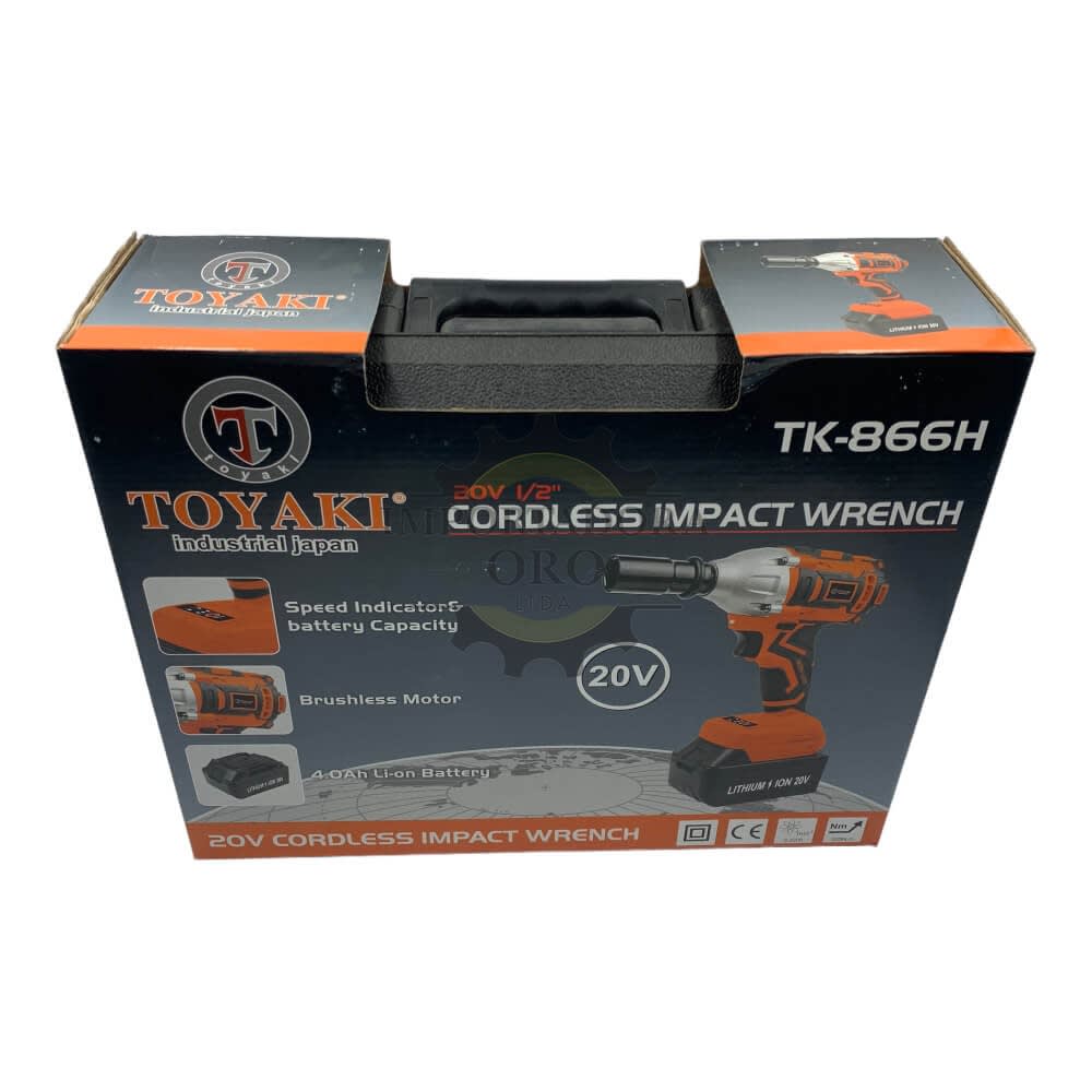 Llave de Impacto 20v Brushless Tk866h4