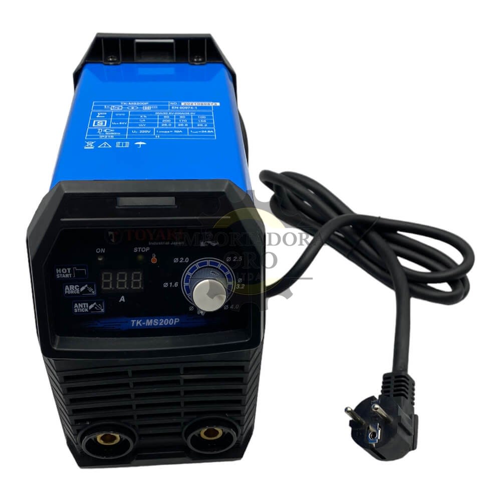 Soldadora inverter 200amp TKMS200P3