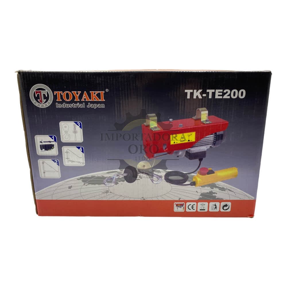 Tecle Eléctrico 200 Kg TKTE2002