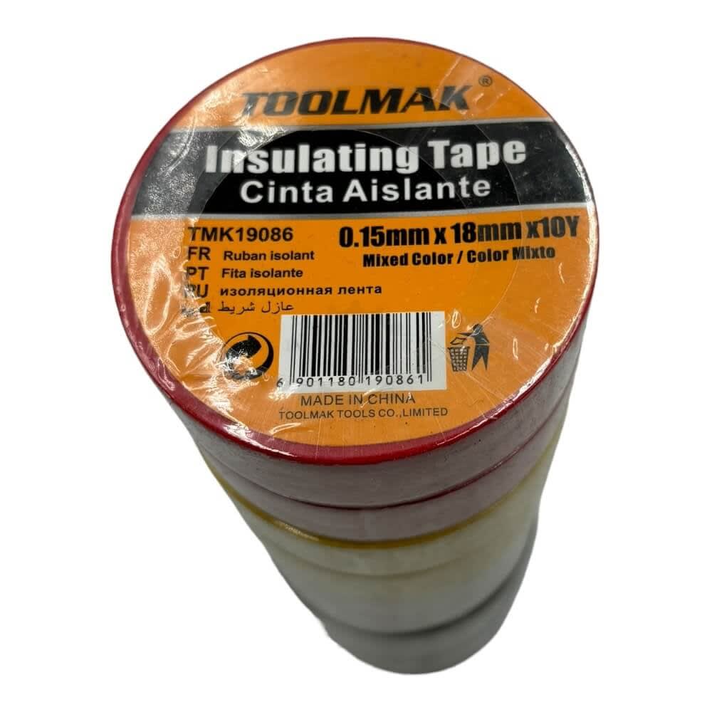 Cinta Aislante 10Y colores TMk190862