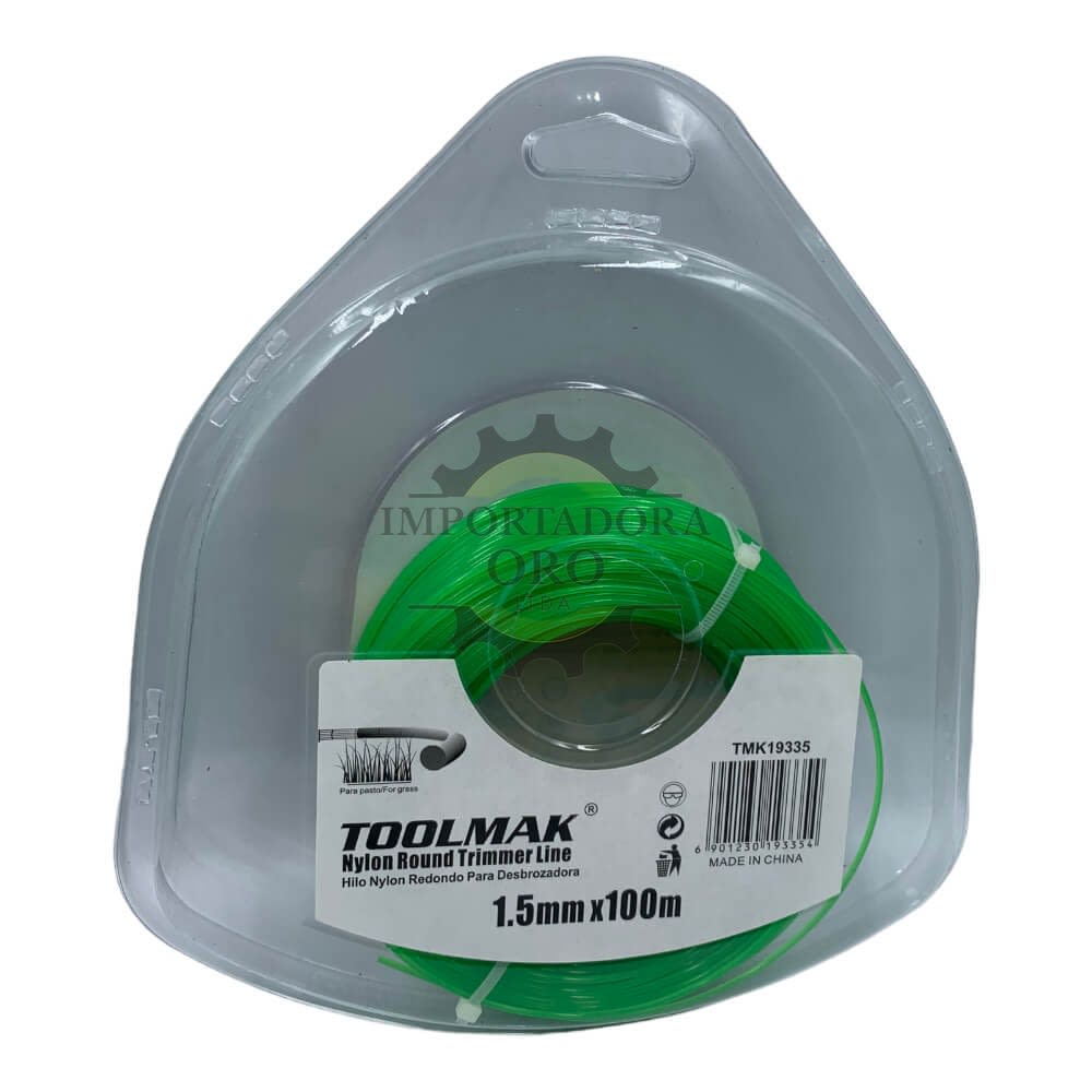 Nylon orilladora 1.5mmx100mt Tmk193352