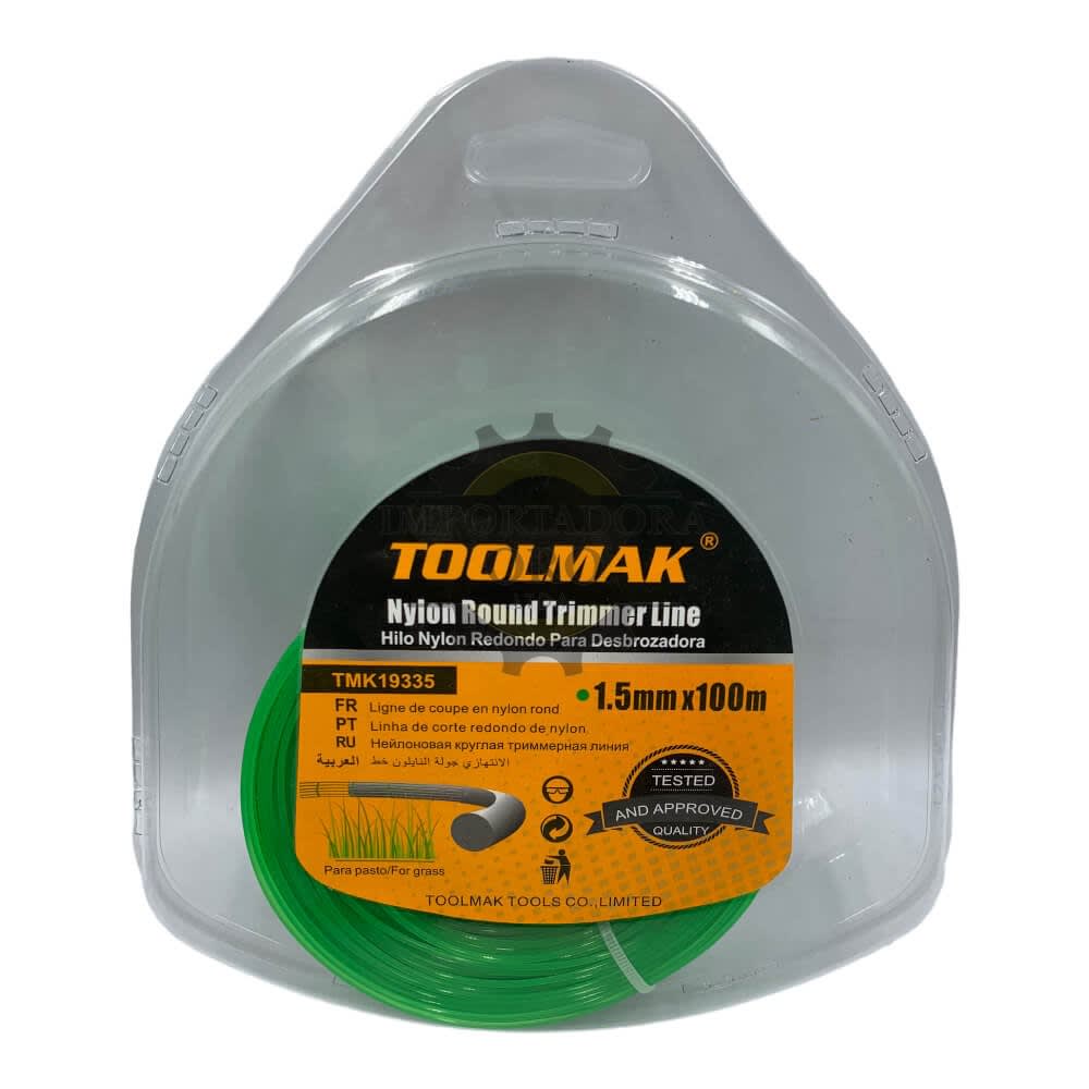 Nylon orilladora 1.5mmx100mt Tmk19335 0