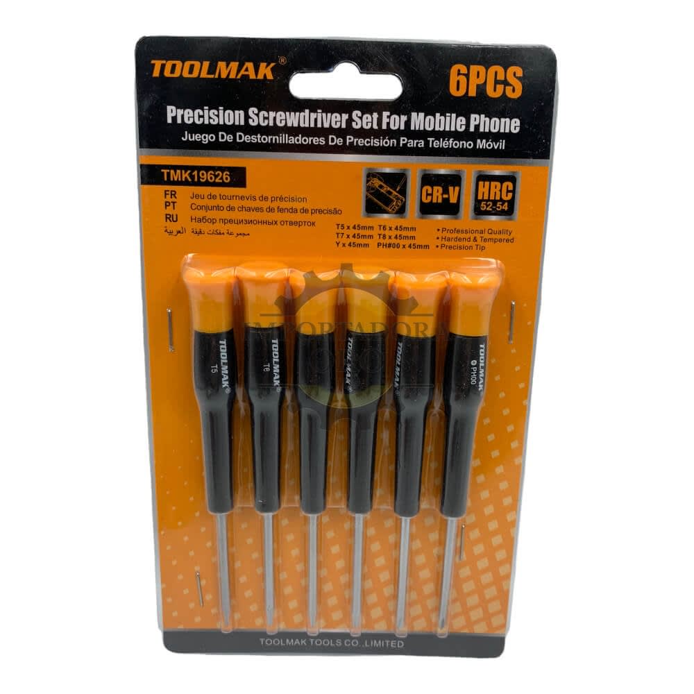 Set destornillador perillero 6 piezas Tmk19626 0