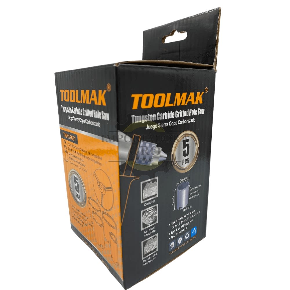 Sierra copa Diamantada 5 piezas Tmk19651 0