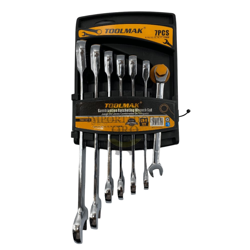 Juego de punta corona con chicharra 7 piezas Tmk19719 0