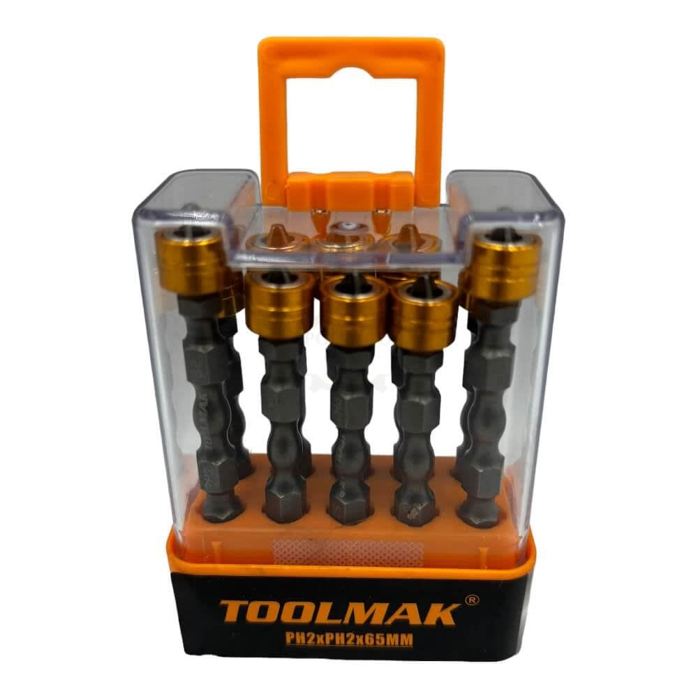 Puntas phillips con tope 10 piezas Tmk197242