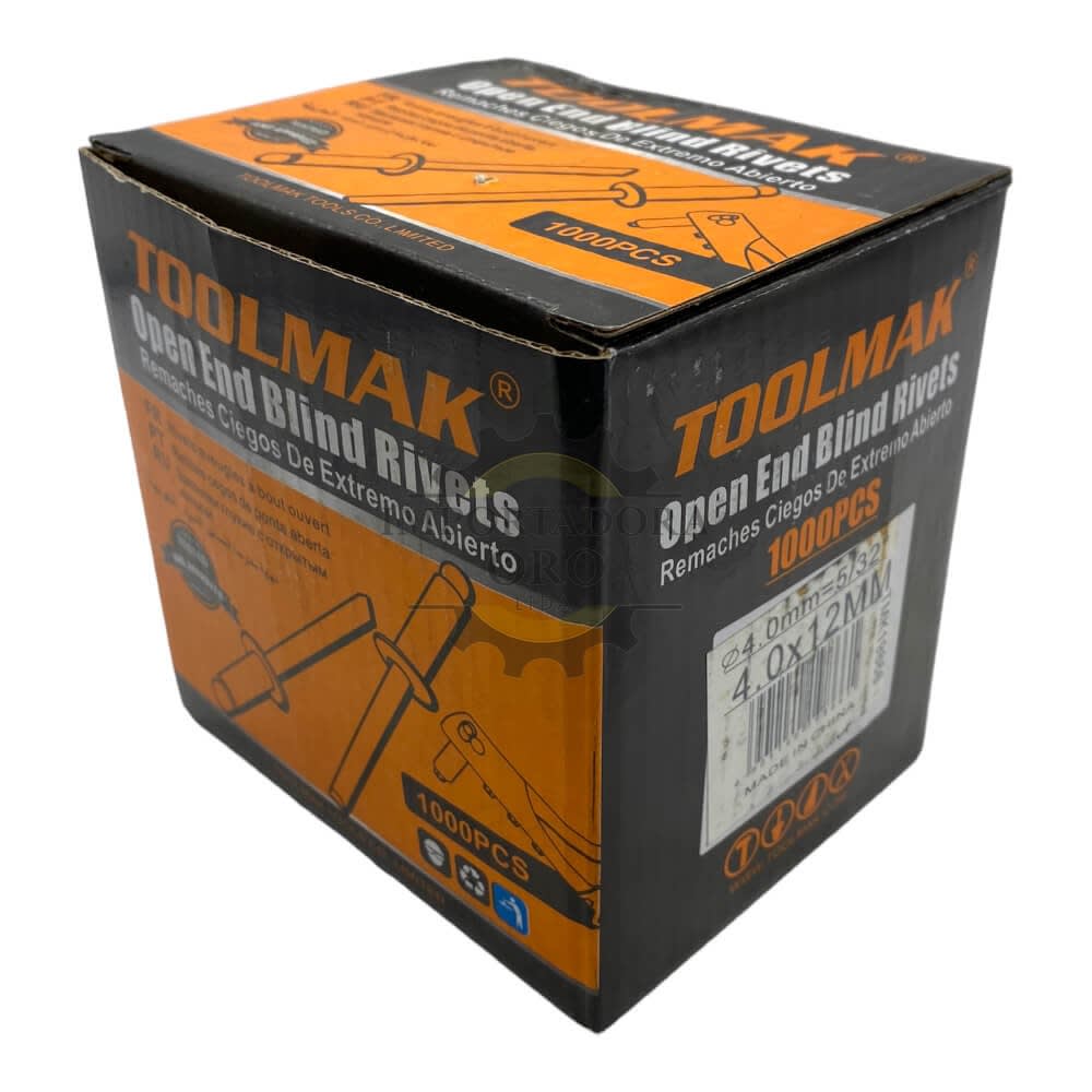 Remache 4x12mm 1000 unidades Tmk198662