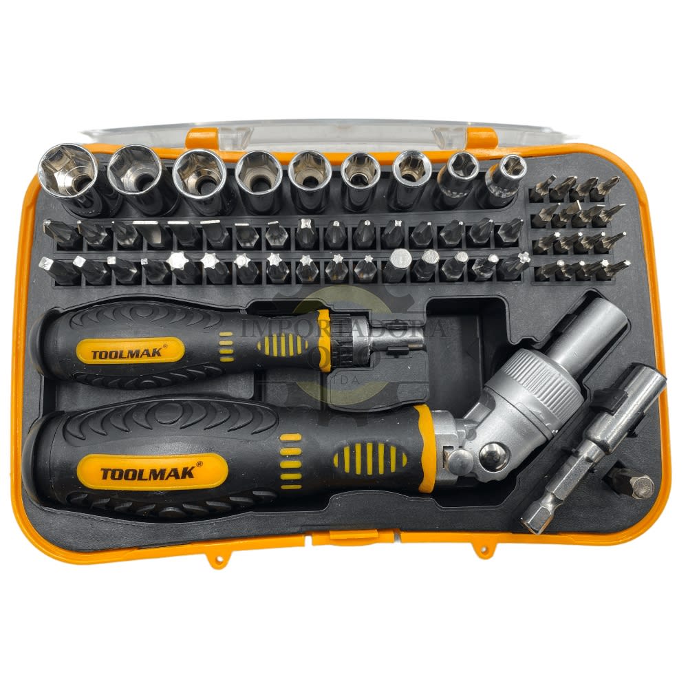 Set de puntas Phillips 61 piezas Tmk199132