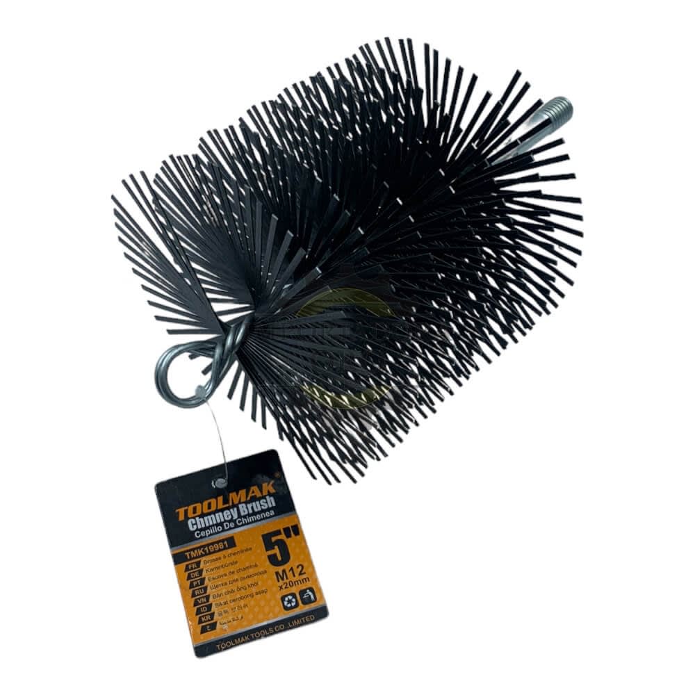 Escobilla para limpiar Chimenea 5