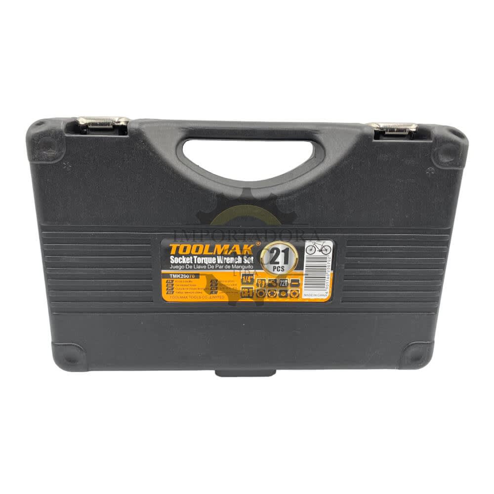 Juego de llave torque 1/4