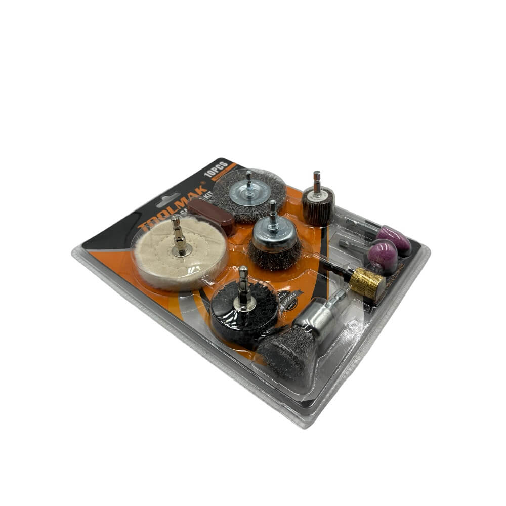 Kit de chascón 10 piezas para pulir TMK201352