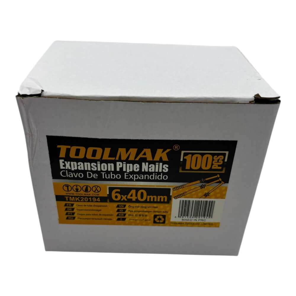 Tarugo clavo 6x40mm 100 unidades TMK20194 0