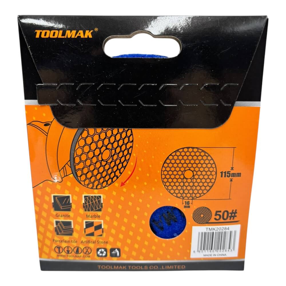 Disco Lija Para Pulir Marmol Granito G50 TMK202842