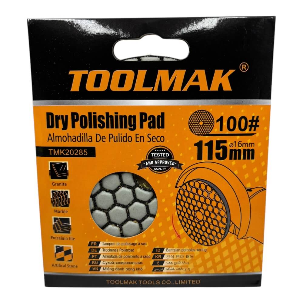 Disco Lija Para Pulir Marmol Granito G100 TMK20285 0