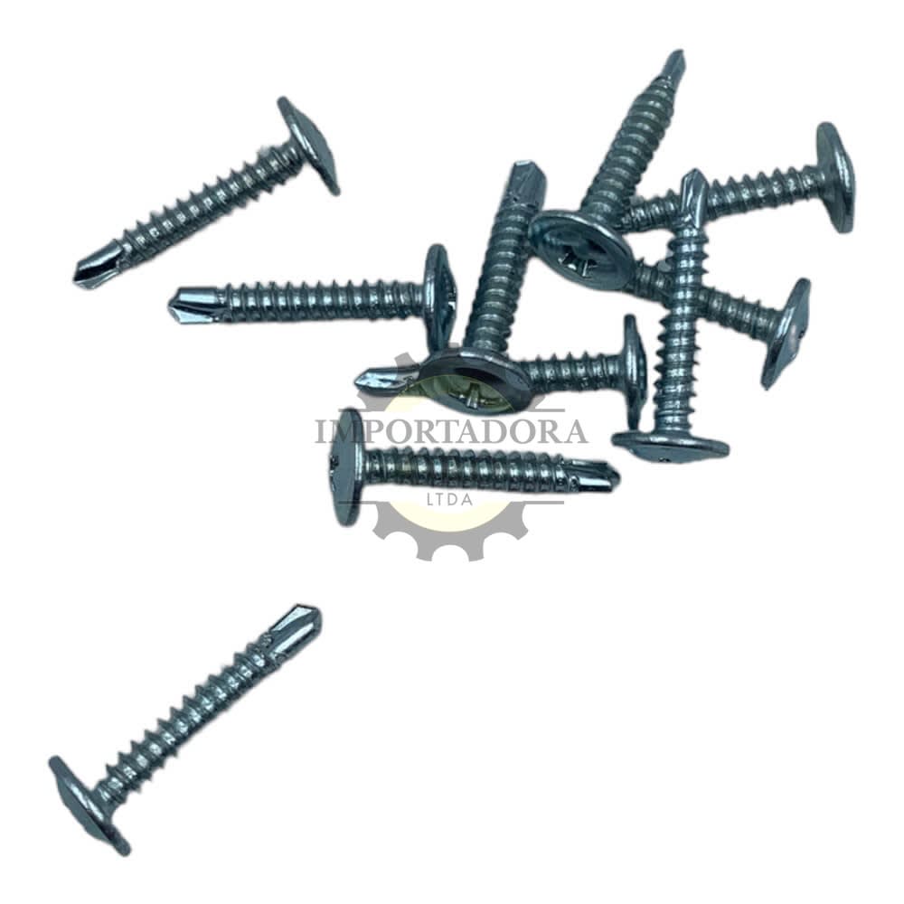 Tornillo cabeza lenteja punta broca 8x1 1/4