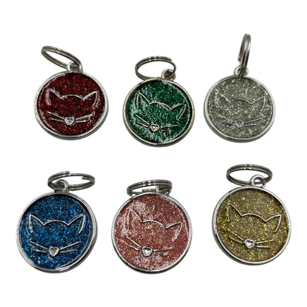 Set Placa Cara de Gato Escarcha XA2632