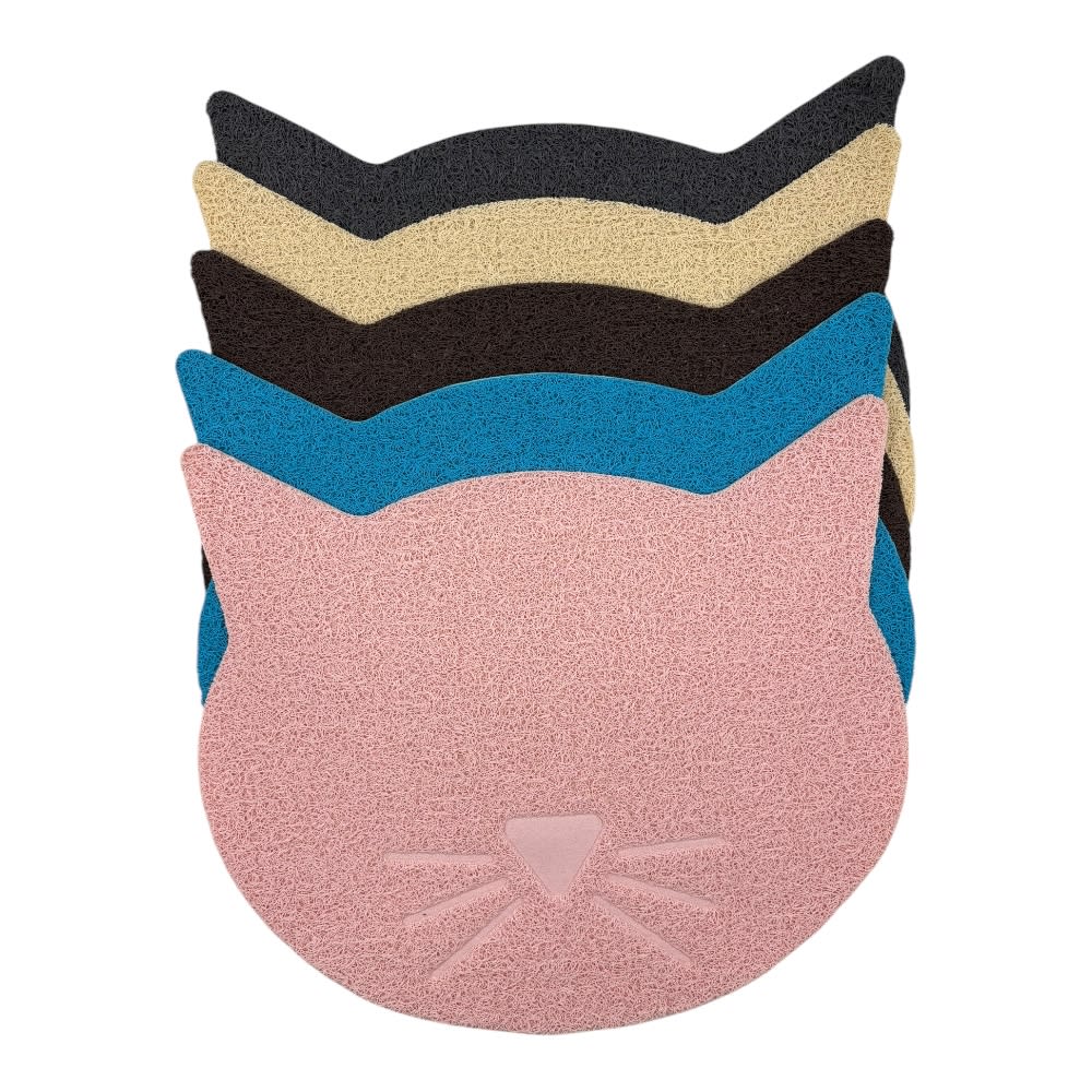 Alfombra Cara De Gato 43x35cm Color Aleatorio XR53712