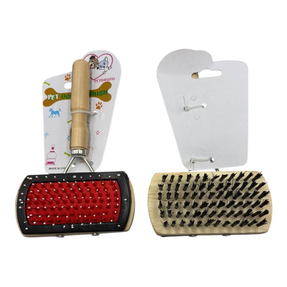 Cepillo De Madera Doble Cuadrado 11x16cm 12 pcs zc1024 0