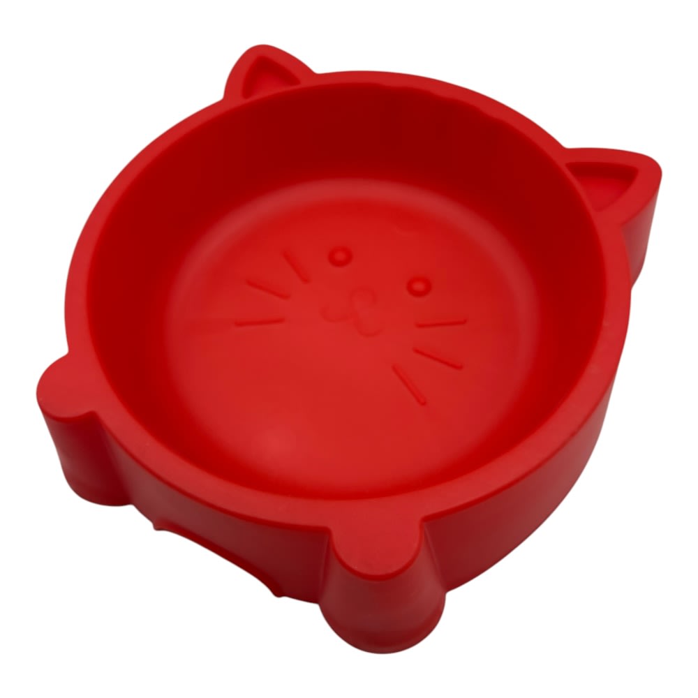 Plato Cara de Gato 17cm Color Aleatorio ZC5222