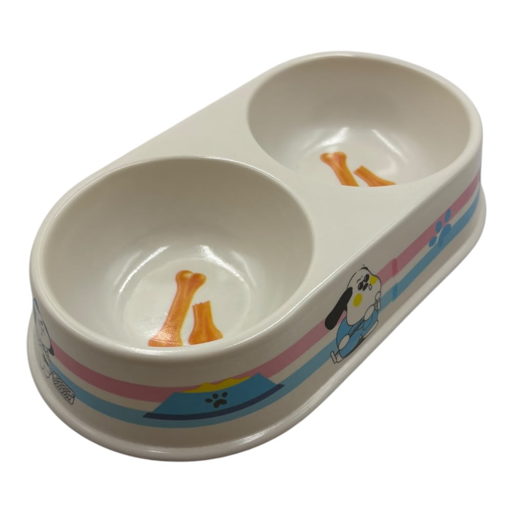 Plato Doble Plastico 23x12cm ZCB11222