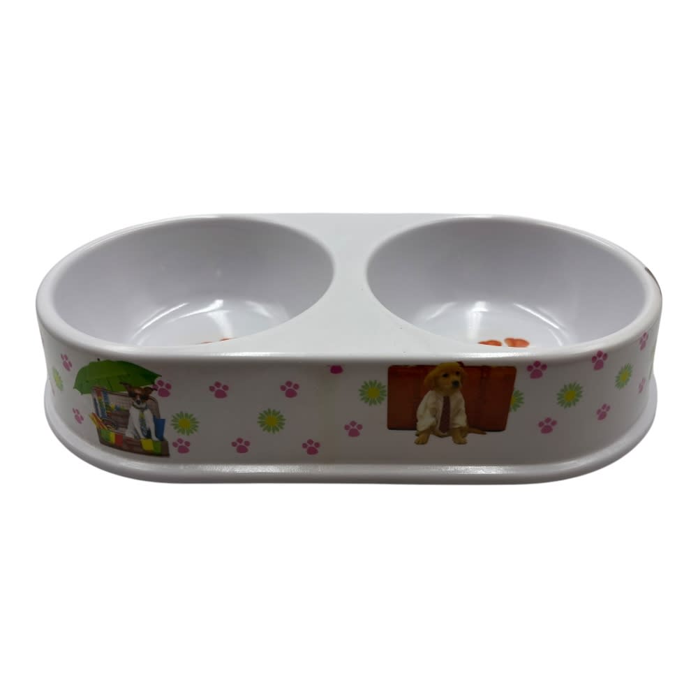 Plato Doble Plastico 27x14cm ZCB11232