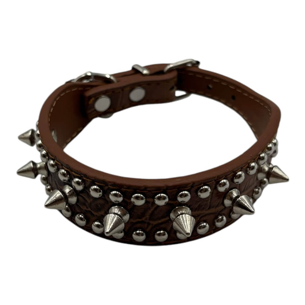 Collar Con 7 Puntas 2.5x35cm 12 pcs Color Aleatorio ZCB9993