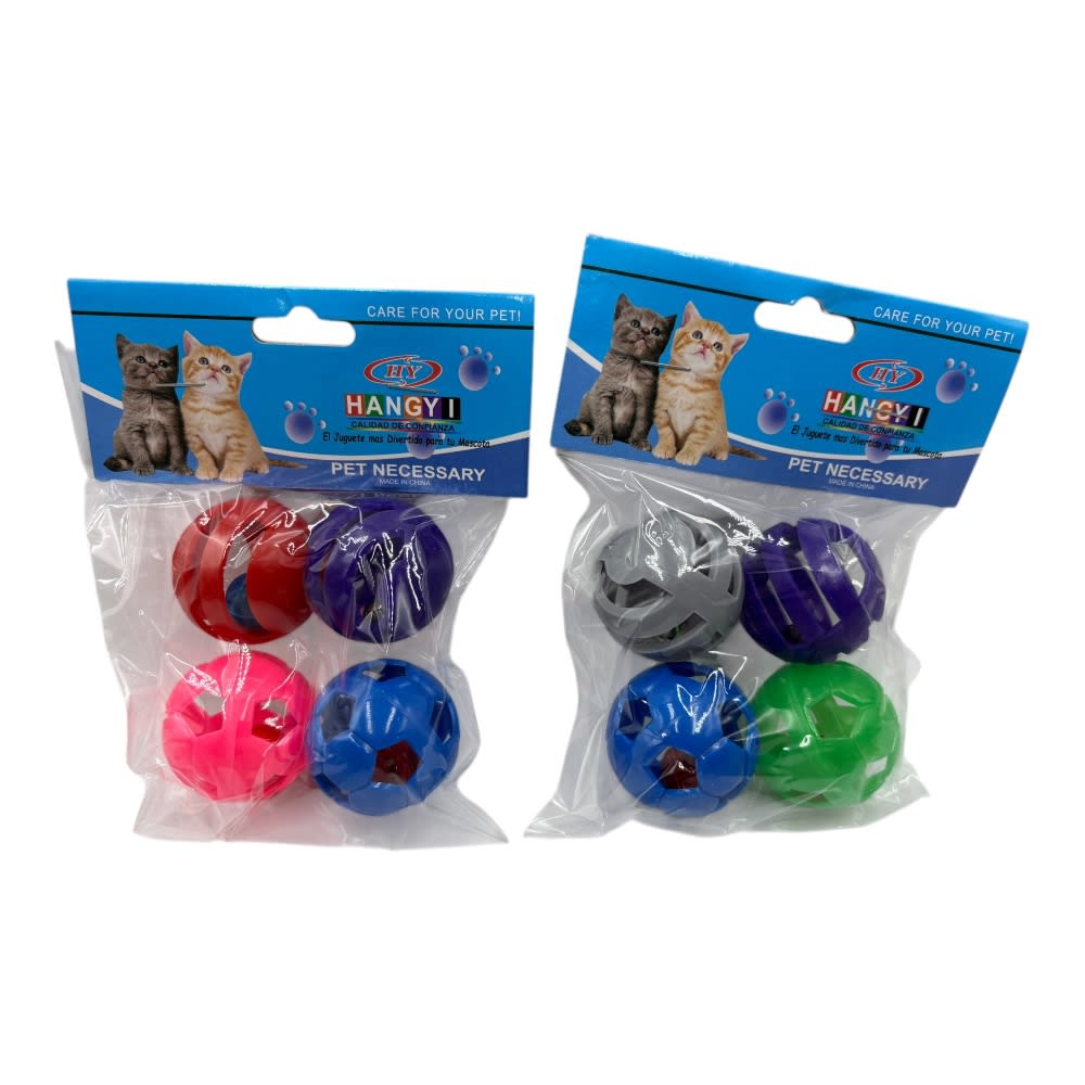 Set Juguete Para Gato 4 Pelostas 12 pcs ZCX96 0