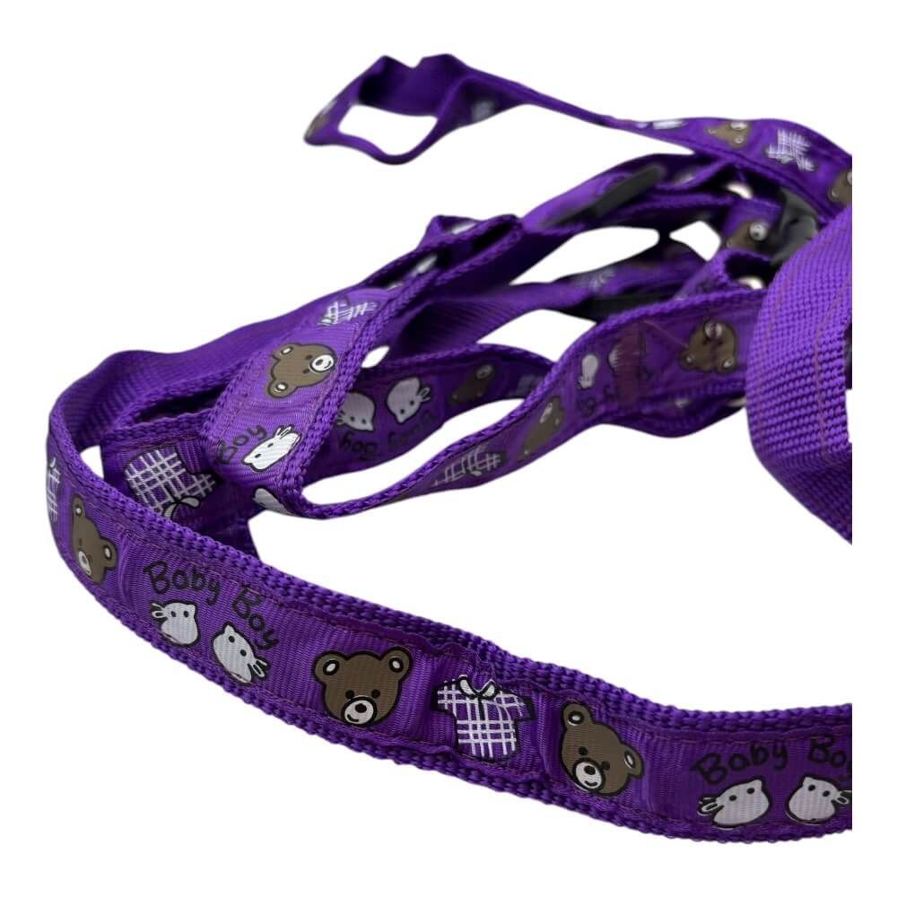 Arnes y Correa con diseño 2.5cm 12 pcs Color Aleatorio ZCXA1632