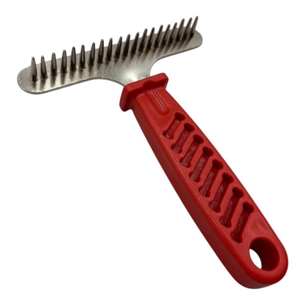 Peine Rastrillo Rojo 11.5cm ZCXA2603
