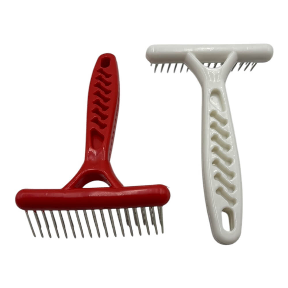 Peine Rastrillo Rojo 9cm XA2612