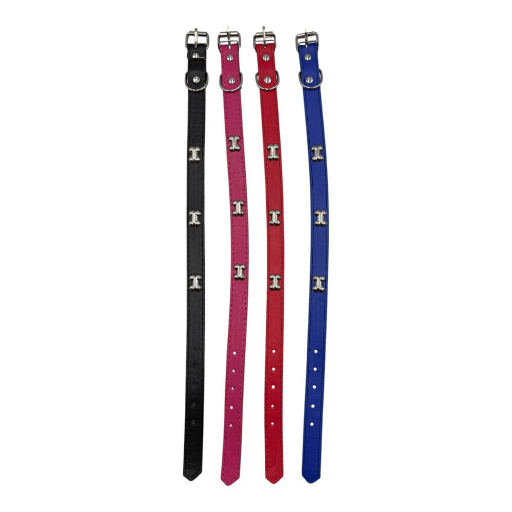 Collar 3 Huesos 2x46cm 12 pcs Color Aleatorio ZCXA302 0