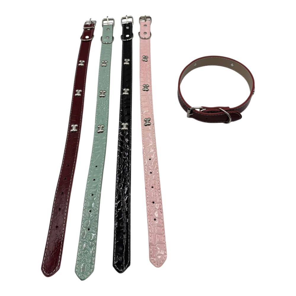 Collar 3 Huesos 2.5x56cm 12 pcs Color Aleatorio ZCXA307 0
