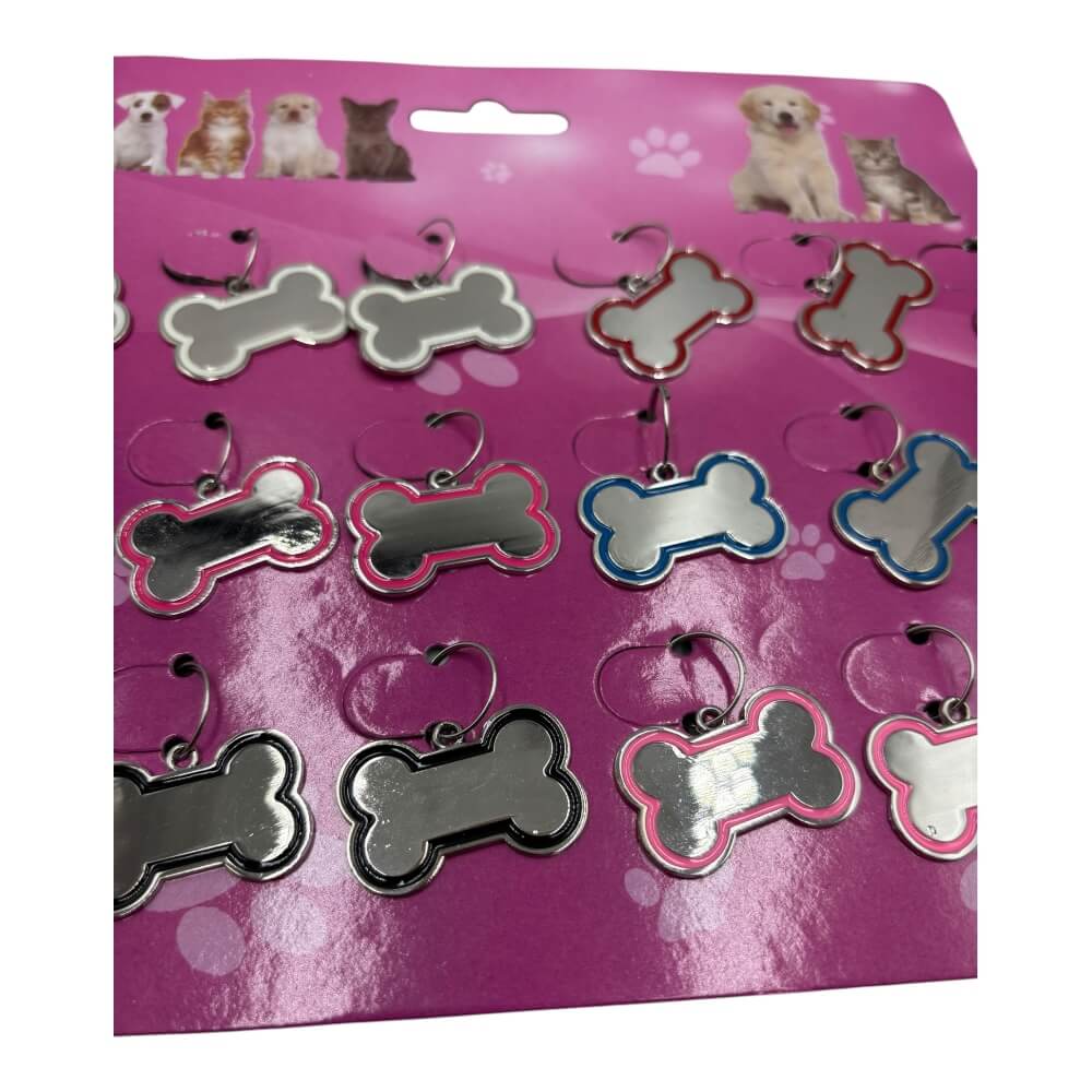 Set De Placa Metalica Hueso ZCZC162