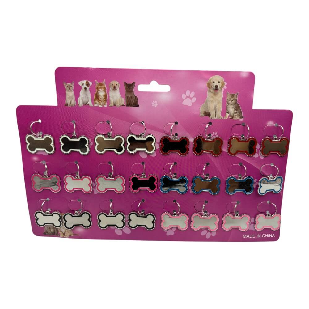 Set De Placa Metalica Hueso ZCZC16 0