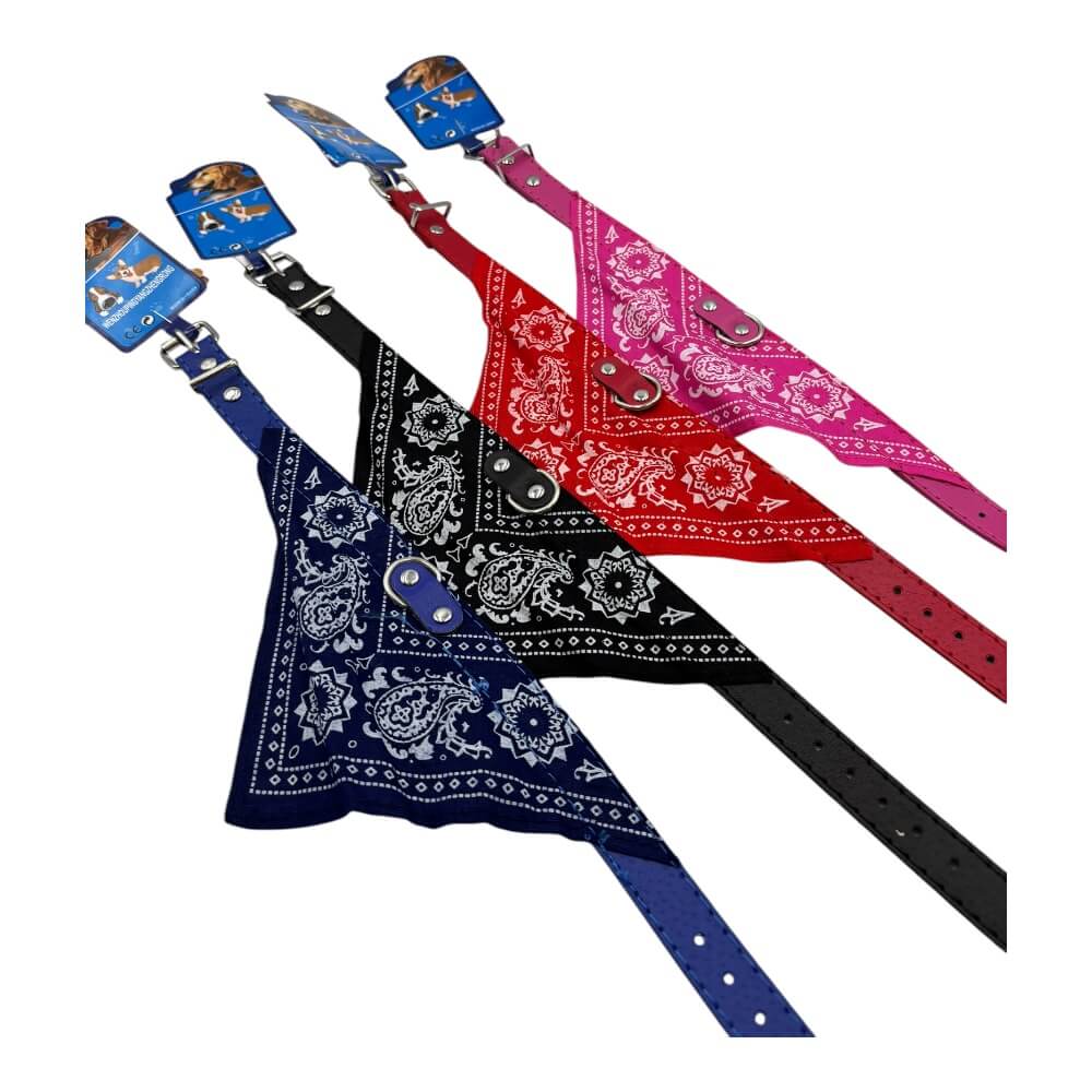 Collar Con Pañuelo 2x41cm 12 pcs Color Aleatorio ZCZD0182