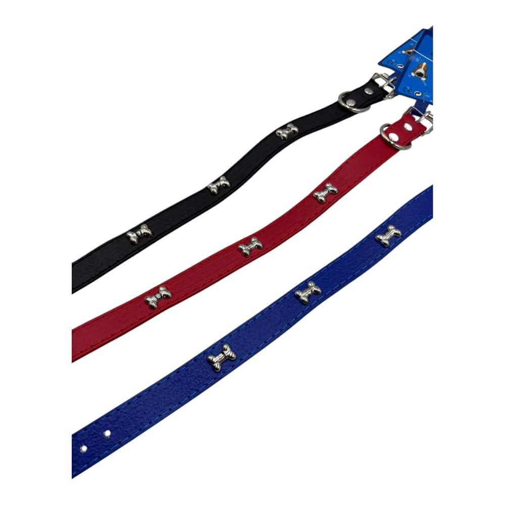 Collar 3 Huesos 2x42cm 12 pcs Color Aleatorio ZD53212